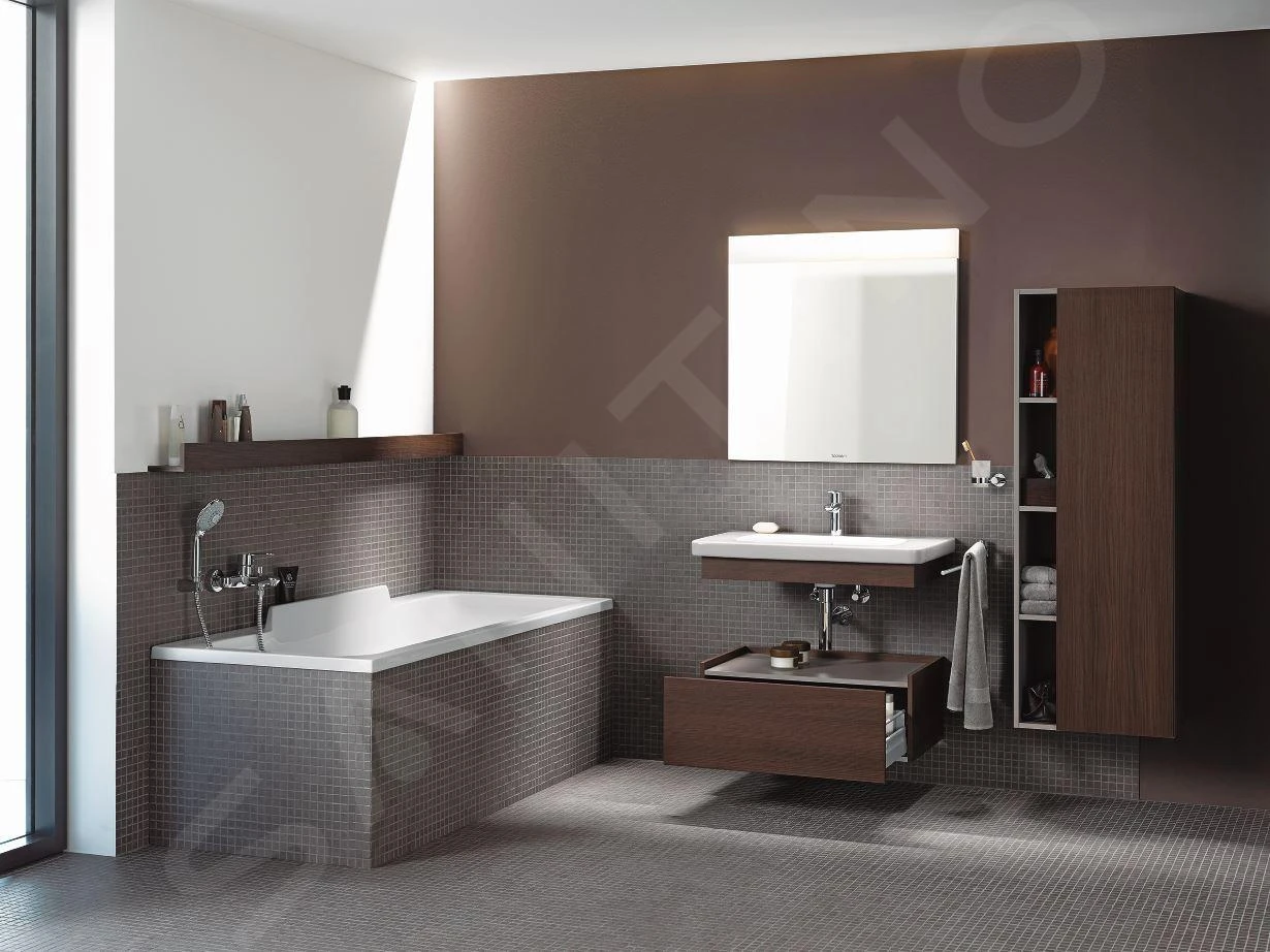 Duravit DuraStyle - Hoge Kast 1400x500x360 Mm, Links, Glanzend Wit DS1239L2222 3 Duravit DuraStyle - Hoge Kast 1400x500x360 Mm, Links, Glanzend Wit DS1239L2222 - Afbeelding 3