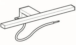 Geberit Selnova Square - Verlichting, 300 Mm, Chroom 501.280.00.1 -Woonwinkel 045fe4d9bf1b11abd8f7f5fc