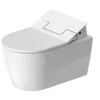Duravit ME By Starck - Hangend Toilet HygieneFlush Voor SensoWash, Rimless, HygieneGlaze, Wit 2579592000