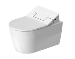 Duravit ME By Starck - Hangend Toilet HygieneFlush Voor SensoWash, Rimless, HygieneGlaze, Wit 2579592000