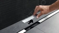 Geberit CleanLine - RVS Douchegoot, 300-1300 Mm, Gepolijst Metaal 154.451.KS.1 -Woonwinkel 0fd2ca8e8389533eebb01a25