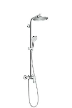 Hansgrohe Crometta - Doucheset Showerpipe S 240 Met Mengkraan, Chroom 27269000