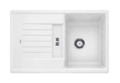Blanco Zia 45 - Silgranit Spoelbak, 780x500 Mm, Wit 514726