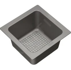Franke Toebehoren - ALL-IN Kleine Inzetbakje Voor Spoelbak, Grijs 133.0655.223