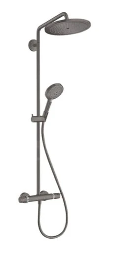 Hansgrohe Croma Select S - Doucheset Showerpipe 280 Met Thermostaat, Geborsteld Zwart Chroom 26890340