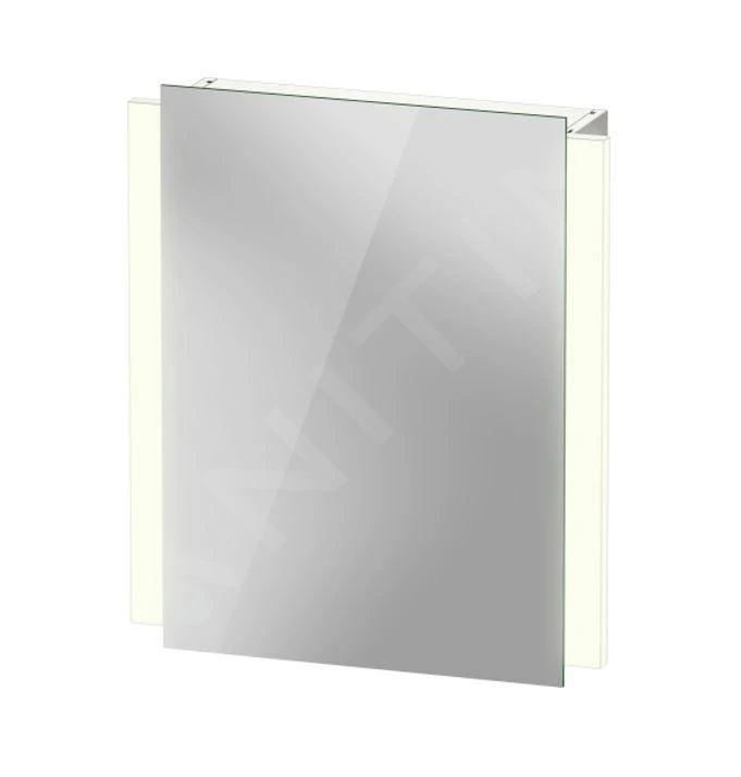 Duravit Ketho.2 - Spiegelkast Met LED Verlichting, 700x600x157 Mm, 1 Deur, Scharnieren Links K27135L00001000 1 Duravit Ketho.2 - Spiegelkast Met LED Verlichting, 700x600x157 Mm, 1 Deur, Scharnieren Links K27135L00001000