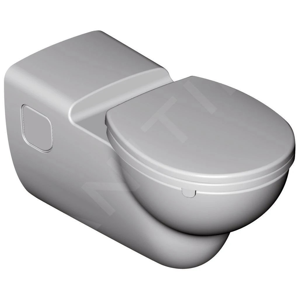 Ideal Standard Contour 21 - Hangend Toilet, Barrièrevrij, Rimless, Wit S306901 3 Ideal Standard Contour 21 - Hangend Toilet, Barrièrevrij, Rimless, Wit S306901 - Afbeelding 3