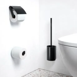 Keuco Plan - Toiletrolhouder, Mat Zwart 14963370000 -Woonwinkel 1fbf63af824224ff2cd3dfae