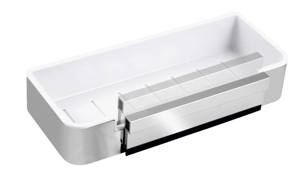 Novaservis Titania Yacore - Douche Planchet Douchewisser, Wit/rvs 65577,4 2 Novaservis Titania Yacore - Douche Planchet Douchewisser, Wit/rvs 65577,4 - Afbeelding 2