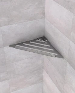 Sapho Accessoires - Hoekplanchet, 178x178 Mm, Gepolijst RVS PT004 -Woonwinkel 23c7f9a7c3206102a717cb39