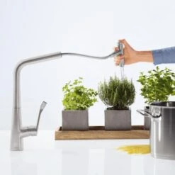 Hansgrohe M71 - Keukenkraan M7117-H320 Met Uittrekbare Handdouche, SBOX, RVS Look 73816800 16 Hansgrohe M71 - Keukenkraan M7117-H320 Met Uittrekbare Handdouche, SBOX, RVS Look 73816800 -Woonwinkel 2634ad2a7e59cebcc3a451bd