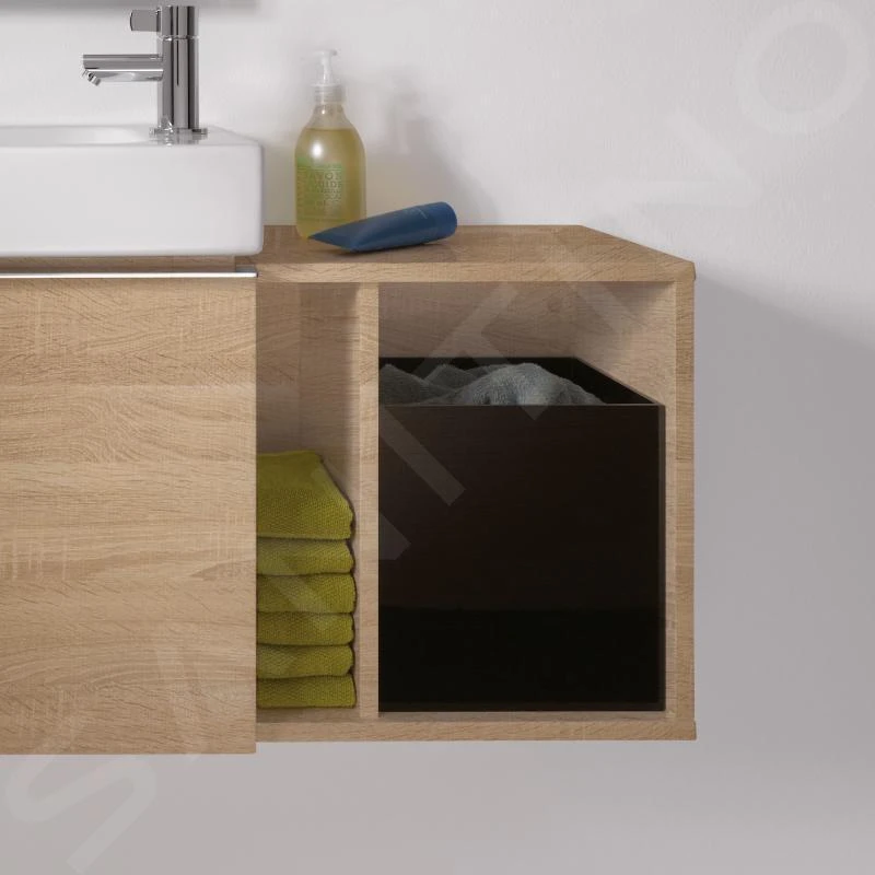 Geberit ICon - Fontein Onderbouw Zijkast 370x400x245 Mm, Eikehout 841139000 4 Geberit ICon - Fontein Onderbouw Zijkast 370x400x245 Mm, Eikehout 841139000 - Afbeelding 4