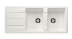 Blanco Legra 8 - Silgranit Spoelbak, 1160x500 Mm, Wit 523165