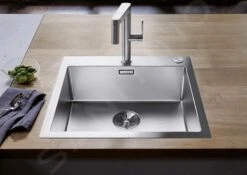 Blanco Claron 500 - Spoelbak, 560x510 Mm, InFino, Rvs Durinox 523393 -Woonwinkel 29a0e9102f464727f943c380