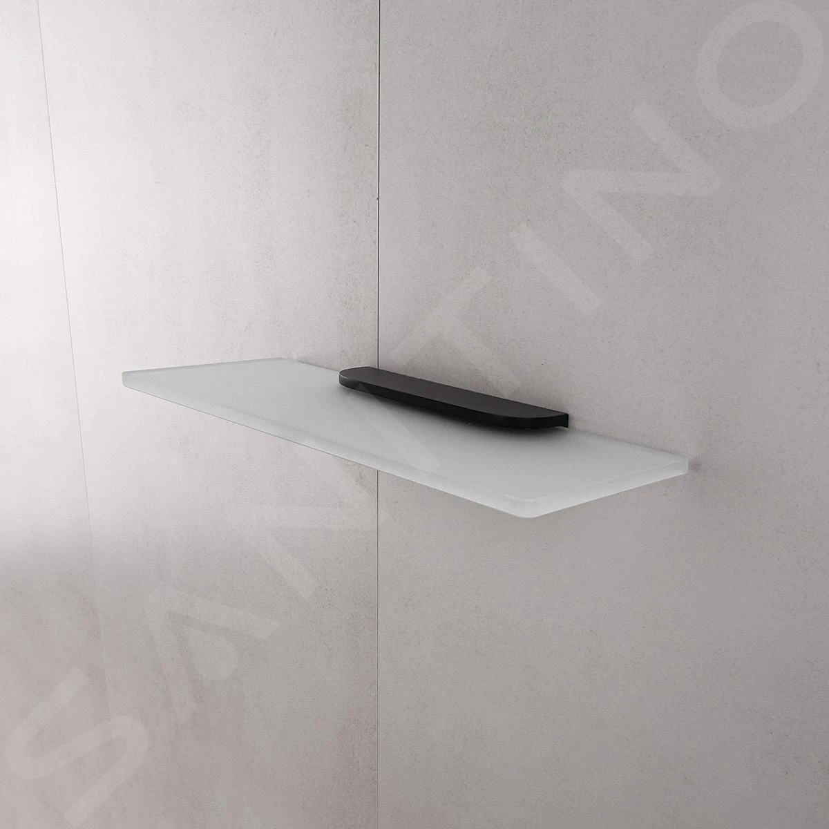Nimco Nikau - Plank, Lengte 400 Mm, Mat Glas/mat Zwart NKC 30091B-40-90 3 Nimco Nikau - Plank, Lengte 400 Mm, Mat Glas/mat Zwart NKC 30091B-40-90 - Afbeelding 3
