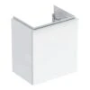 Geberit ICon - Wastafelonderkast, 37x42x28 Cm, 1 Deur, Scharnieren Links, Glanzend Wit 502.301.01.1