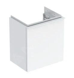 Geberit ICon - Wastafelonderkast, 37x42x28 Cm, 1 Deur, Scharnieren Links, Glanzend Wit 502.301.01.1