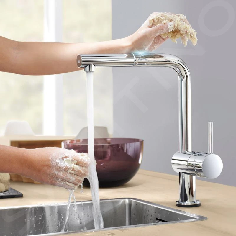Grohe MintaTouch - Elektronisch Keukenkraan, Chroom 31360001 3 Grohe MintaTouch - Elektronisch Keukenkraan, Chroom 31360001 - Afbeelding 3