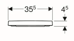 Geberit Selnova Square - WC-zitting, Duroplast, SoftClose, Wit 501.557.01.1 -Woonwinkel 2d94b88f0f354cbd790df926