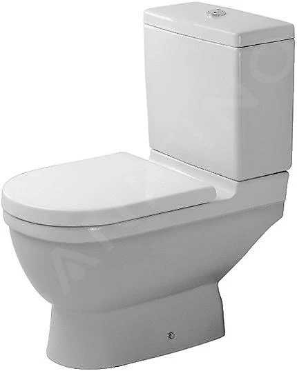 Duravit Starck 3 - Duoblokpot, Wit 0126010000 1 Duravit Starck 3 - Duoblokpot, Wit 0126010000