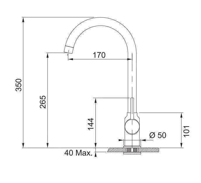 Franke Sets - Keukenset T25, SID 610 Tectonite Spoelbak, Zwart + FP 9900 Keukenkraan, Onyx NEW 114.0366.029 3 Franke Sets - Keukenset T25, SID 610 Tectonite Spoelbak, Zwart + FP 9900 Keukenkraan, Onyx NEW 114.0366.029 - Afbeelding 3