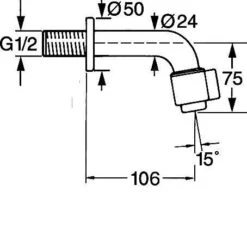 Hansa Nova - Wand Tapkraan, Chroom 00868101 4 Hansa Nova - Wand Tapkraan, Chroom 00868101 -Woonwinkel 31c95a65f9180ae7ce57bf1e