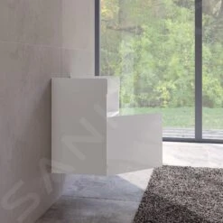 Keuco Stageline - Wastafelonderkast, 460x625x380 Mm, 1 Deur, Scharnieren Links, Met Verlichting En USB, Wit 32822300101 -Woonwinkel 32a58011f6a1aa42734edee8