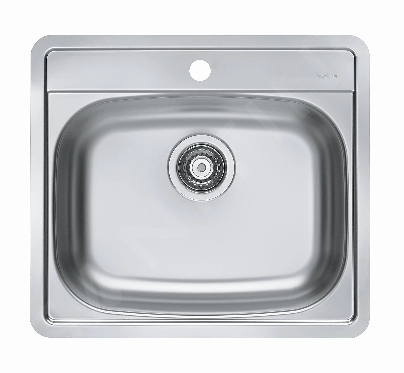 Alveus More - Spoelbak 560x500 Mm, Rvs 1106813 1 Alveus More - Spoelbak 560x500 Mm, Rvs 1106813