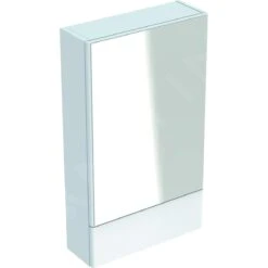 Geberit Selnova Square - Spiegelkast 850x493x176 Mm, 2 Deuren, Glanzend Wit 500.157.01.1