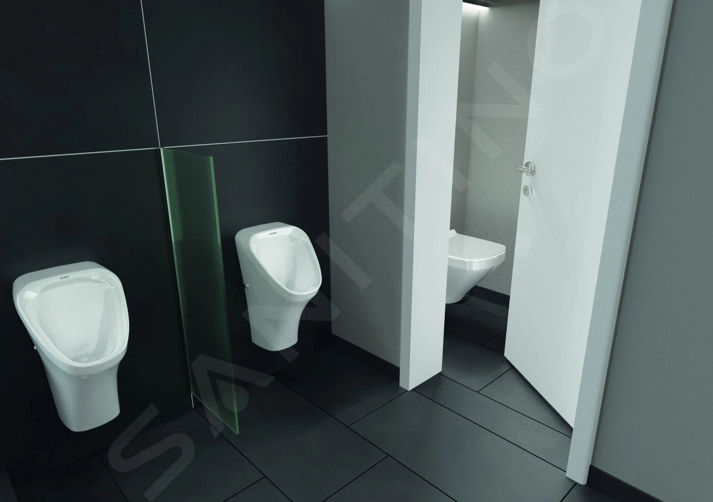Duravit DuraStyle - Urinoir, Elektrische Bediening, Afval Achteraan, Wit 2804310093 3 Duravit DuraStyle - Urinoir, Elektrische Bediening, Afval Achteraan, Wit 2804310093 - Afbeelding 3