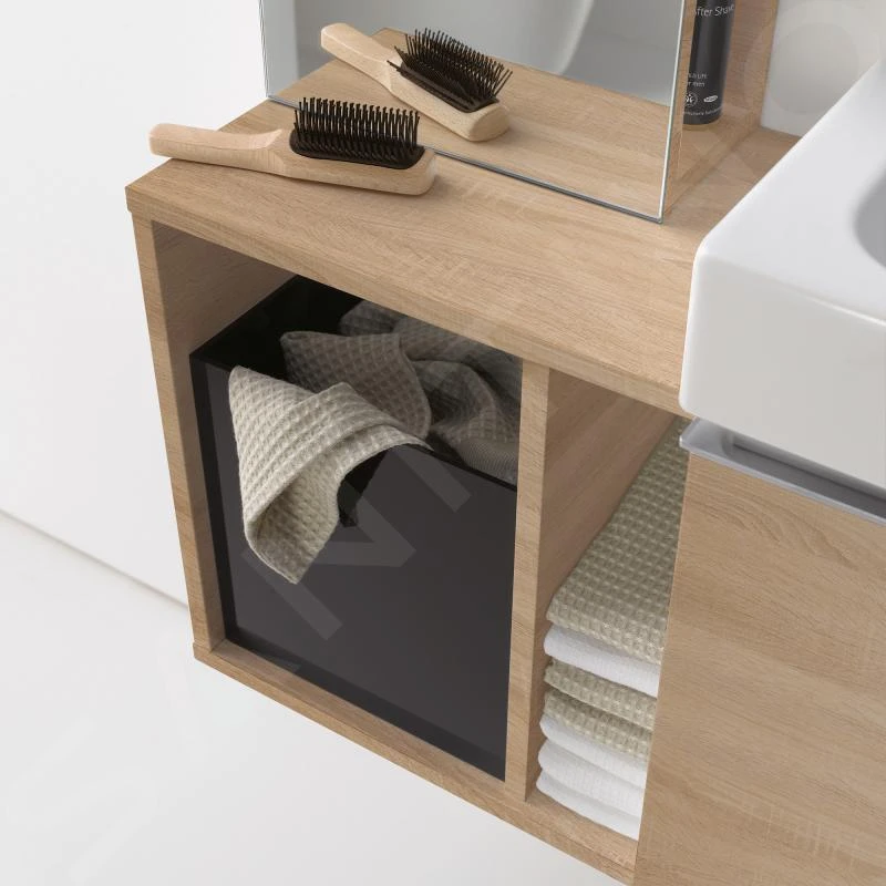 Geberit ICon - Fontein Onderbouw Zijkast 370x400x245 Mm, Eikehout 841139000 3 Geberit ICon - Fontein Onderbouw Zijkast 370x400x245 Mm, Eikehout 841139000 - Afbeelding 3