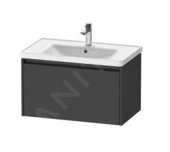 Duravit Ketho.2 - Wastafelkast 440x784x455 Mm, 1 Lade, Grafiet Mat K25083049490000