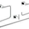 Grohe Essentials Cube - Accessoire Set, Chroom 40778001