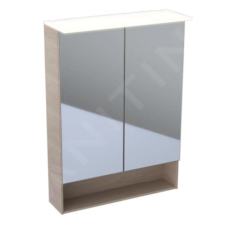Geberit Acanto - Badkamer Bovenkast Met Spiegel 595x830 Mm, Mytic Eik 500.644.00.2 1 Geberit Acanto - Badkamer Bovenkast Met Spiegel 595x830 Mm, Mytic Eik 500.644.00.2