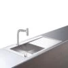 Hansgrohe Spoelbakken - Spoelbakset C71-F450-12 Spoelbak+keukenkraan, Chroom 43230000