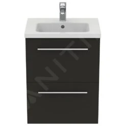 Ideal Standard I.Life S - Wastafelonderkast, 500x375x630 Mm, 2 Laden, Mat Carbon Grijs T5291NV 8 Ideal Standard I.Life S - Wastafelonderkast, 500x375x630 Mm, 2 Laden, Mat Carbon Grijs T5291NV -Woonwinkel 3c999f5afdf2921a4e856151