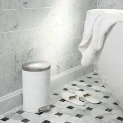 Simplehuman Afvalemmers - Afvalbak 6 L, Wit CW1835CB -Woonwinkel 3e0c95000777501db0360616