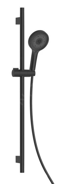 Kielle Aura - Set Van Douchekop, Douchestang En Doucheslang, Mat Zwart 20402SE4