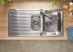 Blanco Lantos II - Spoelbak, 1000x500 Mm, Met Afvoerbediening, Geborsteld Rvs 526627 -Woonwinkel 4460dd6cb7fd3810a5731dbc