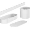 Hansgrohe WallStoris - Badkamer Accessoireset, Mat Wit 27968700