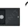 Franke Sets - Set G173, Fragraniet Spoelbak BFG 611-78 En Keukenkraan FP 9000.071, Onyx/onyx 114.0619.586