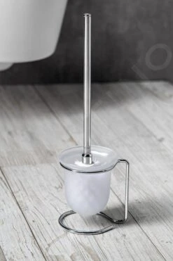 Sapho X-Round - WC-borstel Vrijstaand, Chroom XR302 -Woonwinkel 4d525ad9775aca7dcb461267