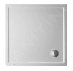 Duravit Starck Slimline - Douchebak 1000x1000x50 Mm, Antislip, Wit 720116000000001