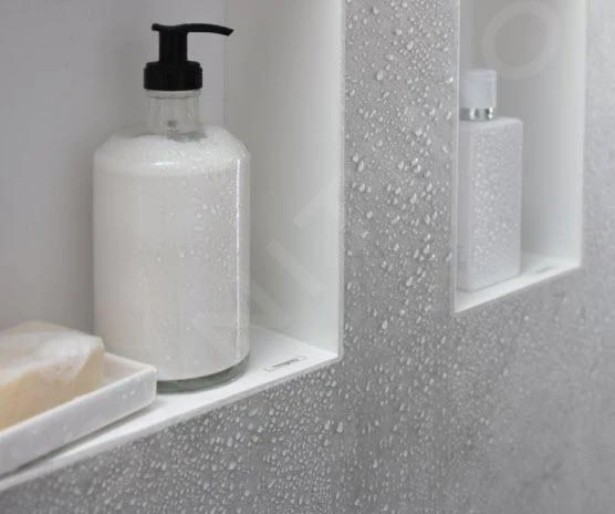 Hansgrohe XtraStoris Minimalistic - Inbouwnis, 300x150x140 Mm, Mat Wit 56076700 3 Hansgrohe XtraStoris Minimalistic - Inbouwnis, 300x150x140 Mm, Mat Wit 56076700 - Afbeelding 3