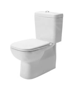 Duravit D-Code - Duoblokpot, Vario Afvoer, Met HygieneGlaze, Alpine Wit 21180920002