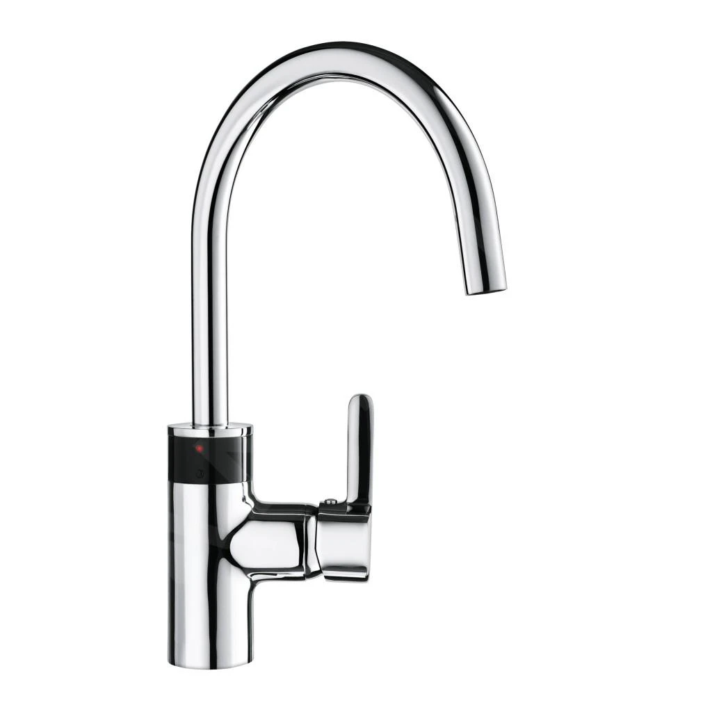 Kludi E-Go - Elektronische ééngreeps Keukenmengkraan, Netvoeding, Chroom 422000575 1 Kludi E-Go - Elektronische ééngreeps Keukenmengkraan, Netvoeding, Chroom 422000575