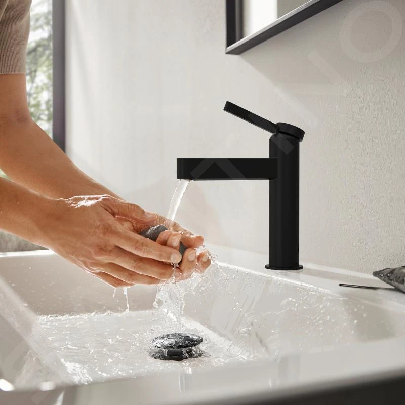 Hansgrohe Finoris - Toiletkraan 100. EcoSmart, Mat Zwart 76013670 4 Hansgrohe Finoris - Toiletkraan 100. EcoSmart, Mat Zwart 76013670 - Afbeelding 4