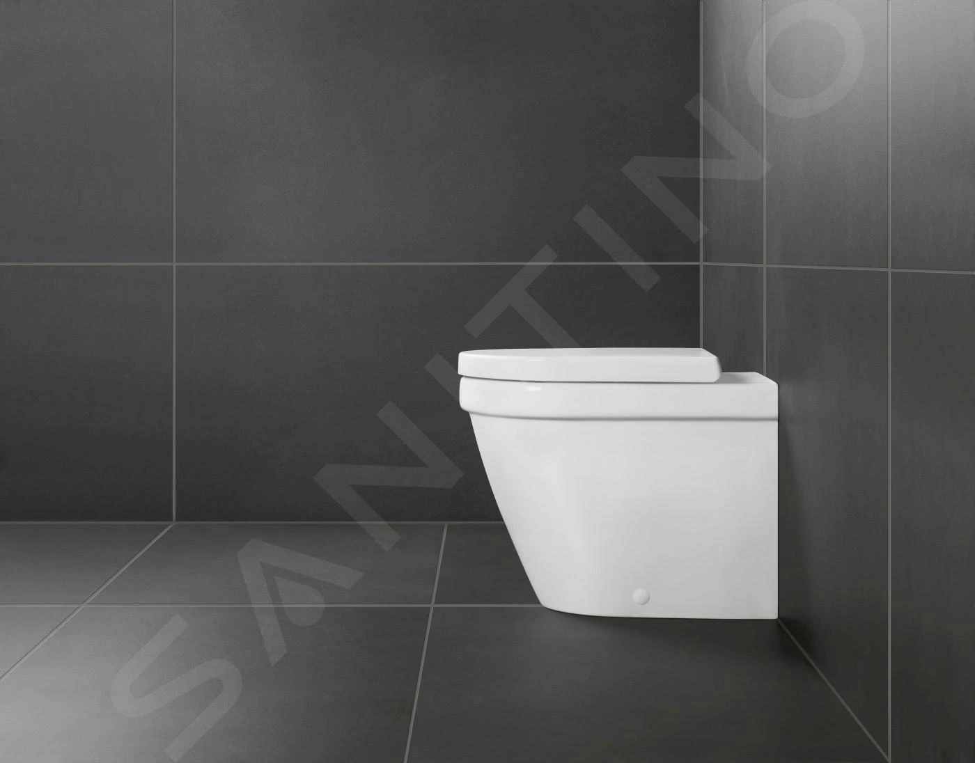 Villeroy & Boch Architectura - Staande Toiletpot, Vario Afvoer, DirectFlush, CeramicPlus, Alpine Wit 5690R0R1 3 Villeroy & Boch Architectura - Staande Toiletpot, Vario Afvoer, DirectFlush, CeramicPlus, Alpine Wit 5690R0R1 - Afbeelding 3