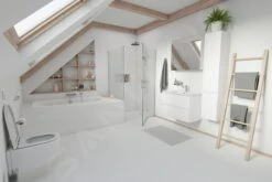 Kielle Vega - Spiegelkast, 60x73x15 Cm, Glanzend Wit 50118600 -Woonwinkel 5865cf48ed5f00380f3270f1