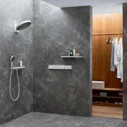 Hansgrohe Rainfinity - Planchet, Lengte 500mm, Glas/chroom 26844000 -Woonwinkel 5c3495fbfbbd1b18aca80ff1